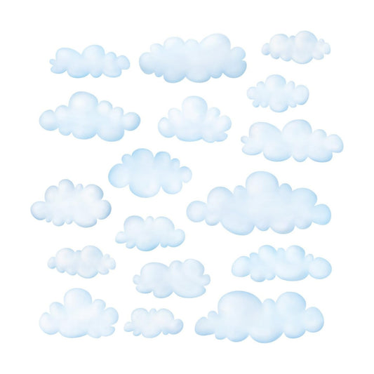 Small Clouds Wall Decals for Kids / Clouds S