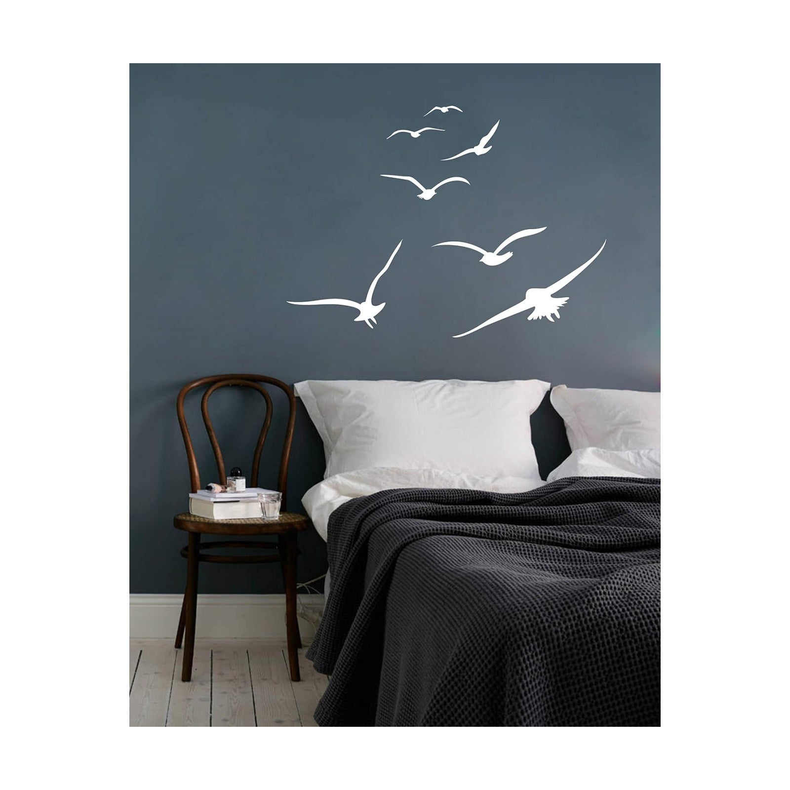 Vinyl Stickers for Dorm / White