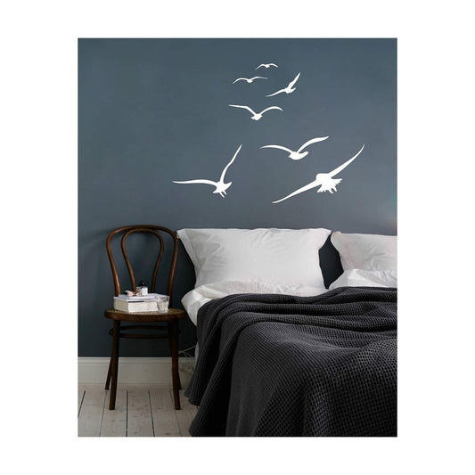 Vinyl Stickers for Dorm / White