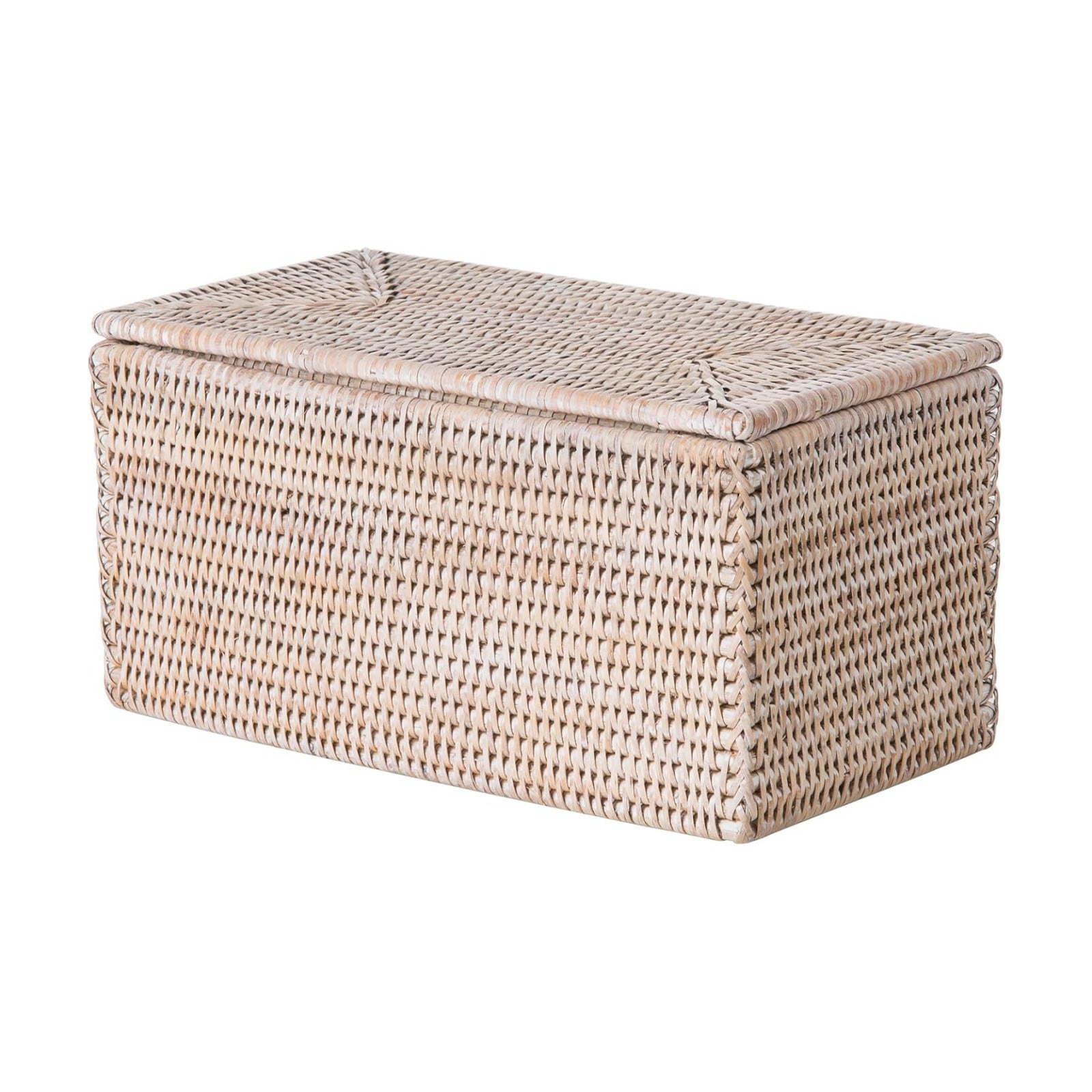 Wash Toilet Roll Storage Basket / White