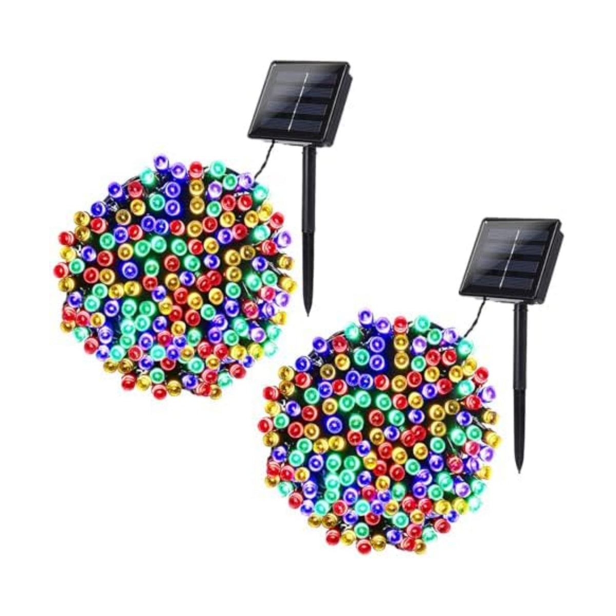 Joomer Solar Christmas Lights Outdoor, 2PACK Total 144FT 400LED, Blue