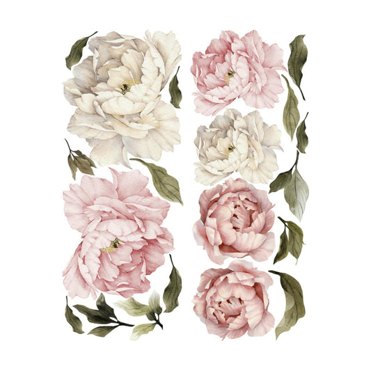 Floral Peonies Wall Decal