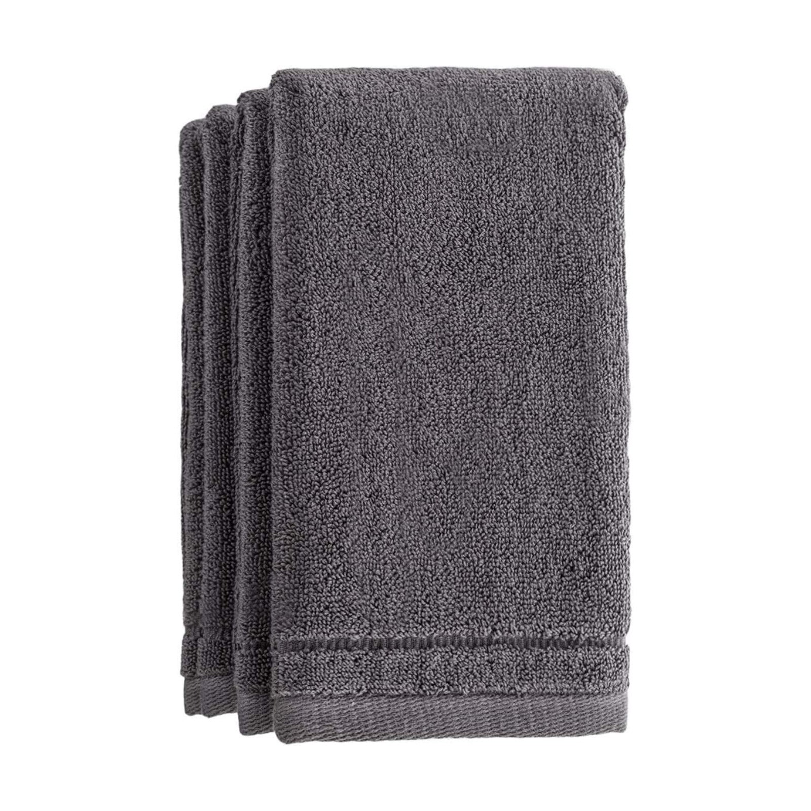 Creative Scents Cotton Fingertip Towels Set - 4 Pack - 11 x 18 Inches Decorative Small Extra-Absorbent and Soft Terry