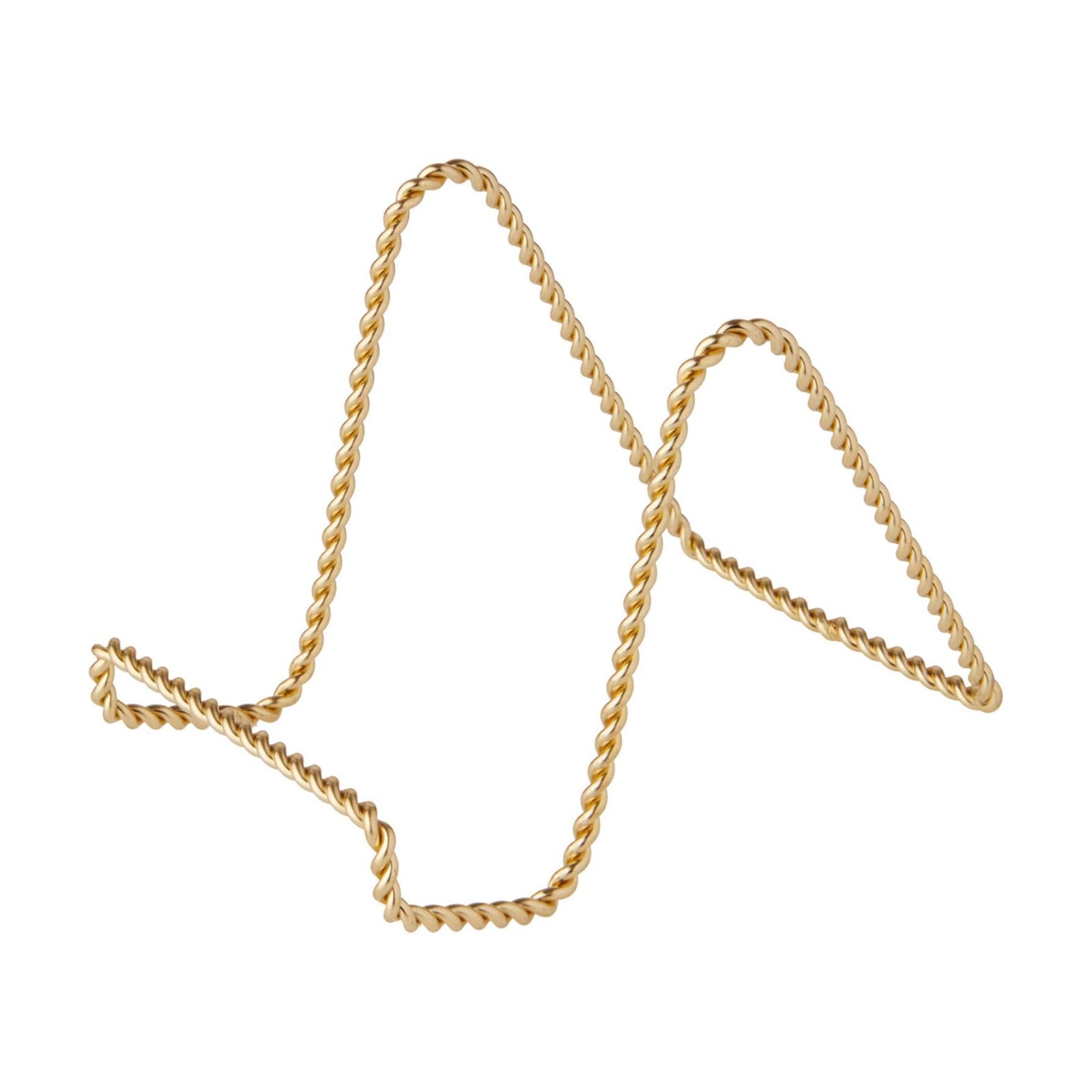 Twisted -toned Wire Easel Stand / Gold