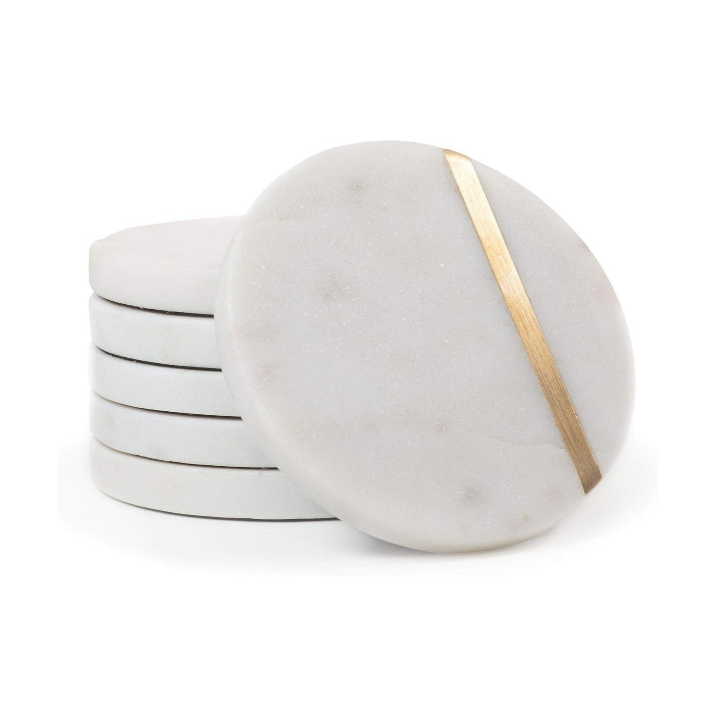 Aesthetic Modern Decor / White / Set of 6