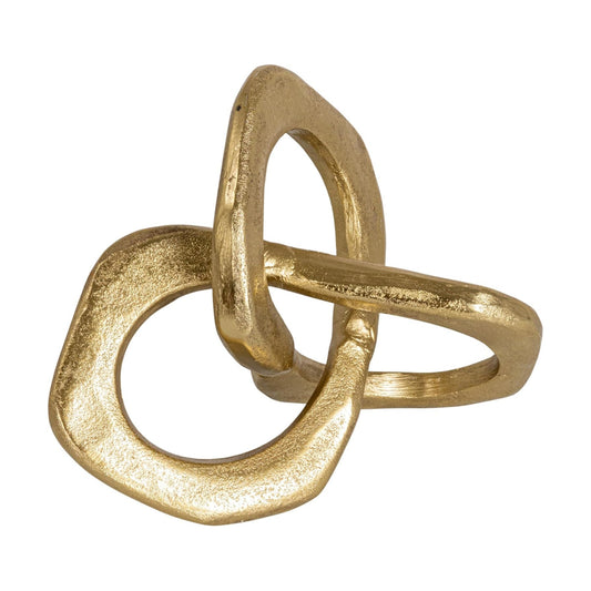 Abstract Metal Figurine / Gold