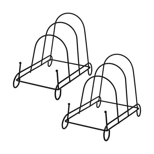 Metal Scrollwork Dish Rack / 3tier / Set of 2