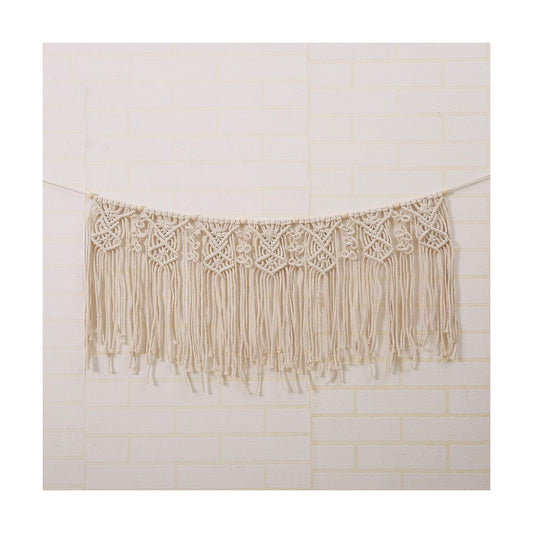 Macrame Garland Macrame Wall Hanging Nursery Wall Decor Boho Home Bohemian Bedroom / 35"L x 16"W