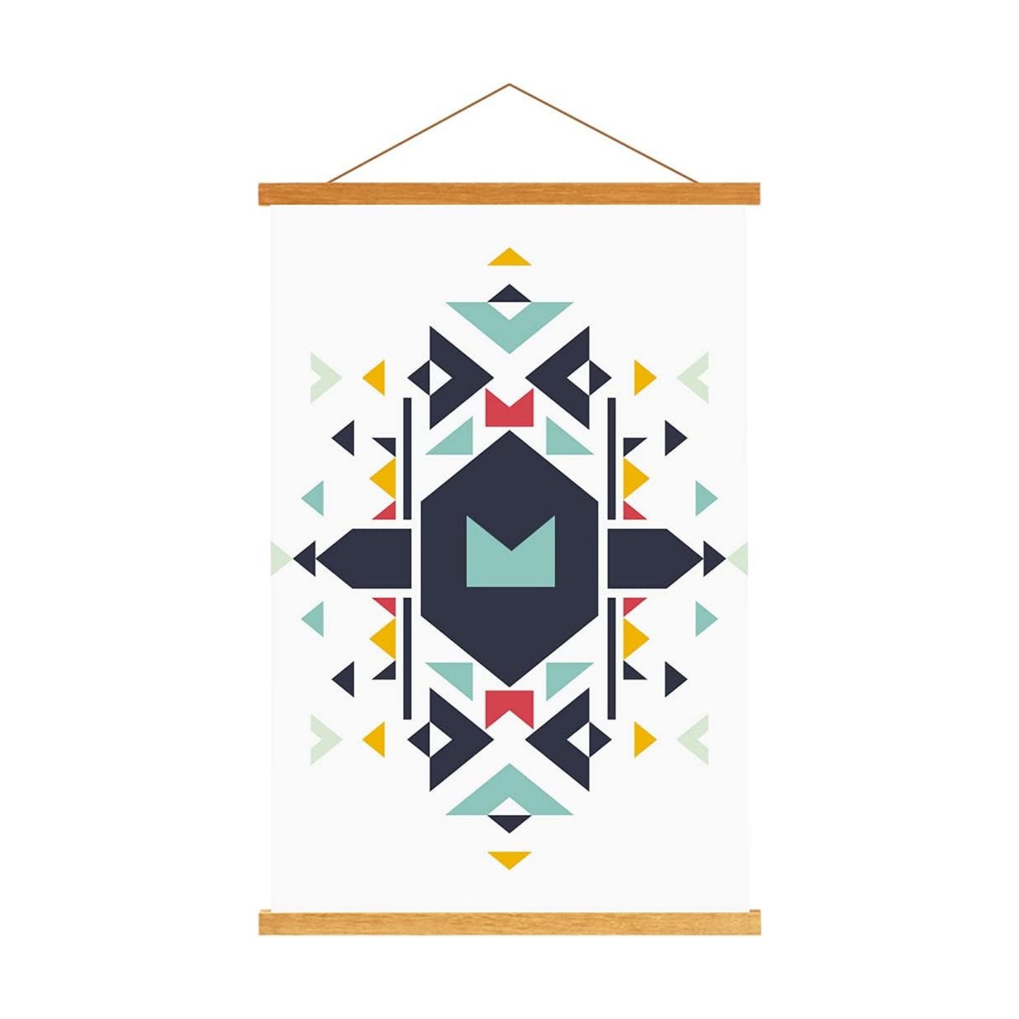 Ywlake Magnetic Poster Hanger, 24x36 24x18 24x32 Poster Frame Wood Wooden Magnet Print Posters Dowel Scroll Hanger
