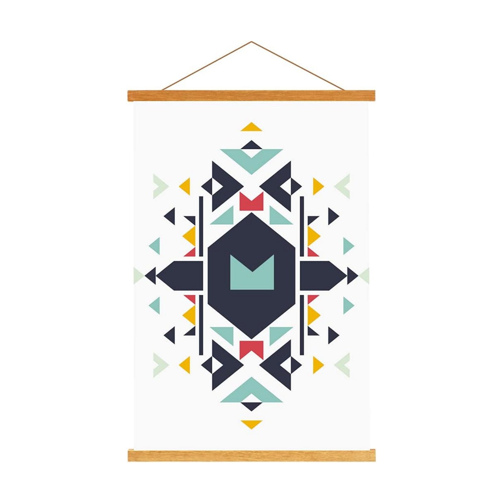 Ywlake Magnetic Poster Hanger, 24x36 24x18 24x32 Poster Frame Wood Wooden Magnet Print Posters Dowel Scroll Hanger