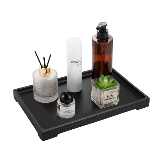 Vanity Tray / Resin Kitchen Sink Trays / C - Black / Large