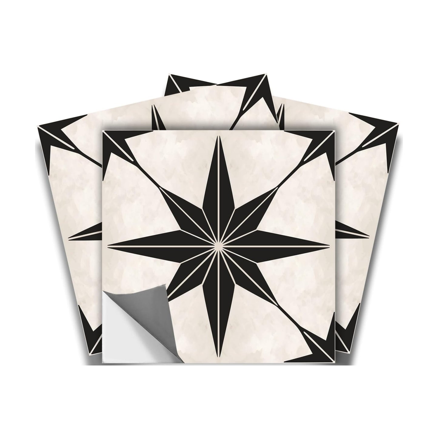 Positano Peel and Stick Tile Stickers Vinyl Self-Adhesive Backsplash / 6 x 6 / Set of 22