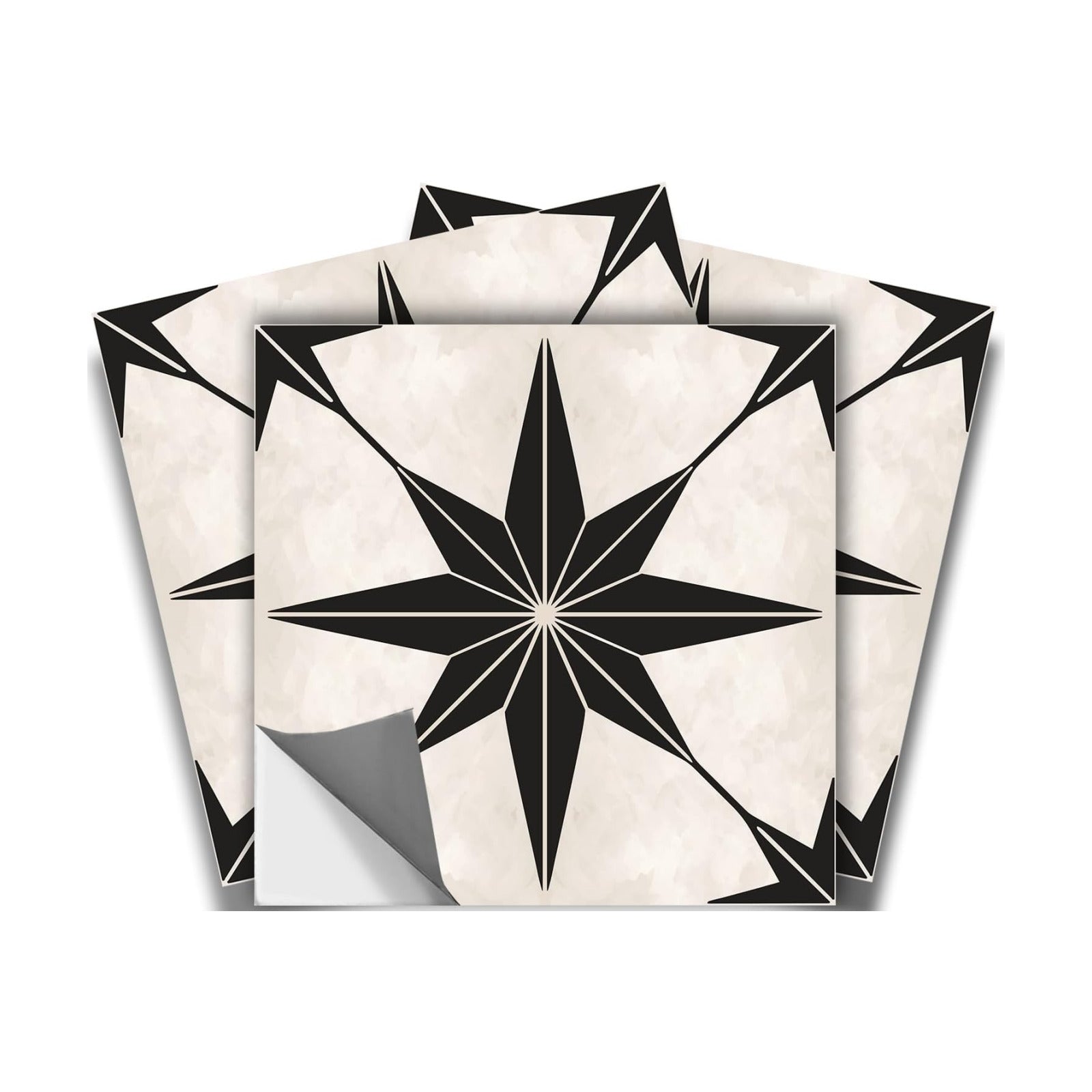 Positano Peel and Stick Tile Stickers Vinyl Self-Adhesive Backsplash / 6 x 6 / Set of 22