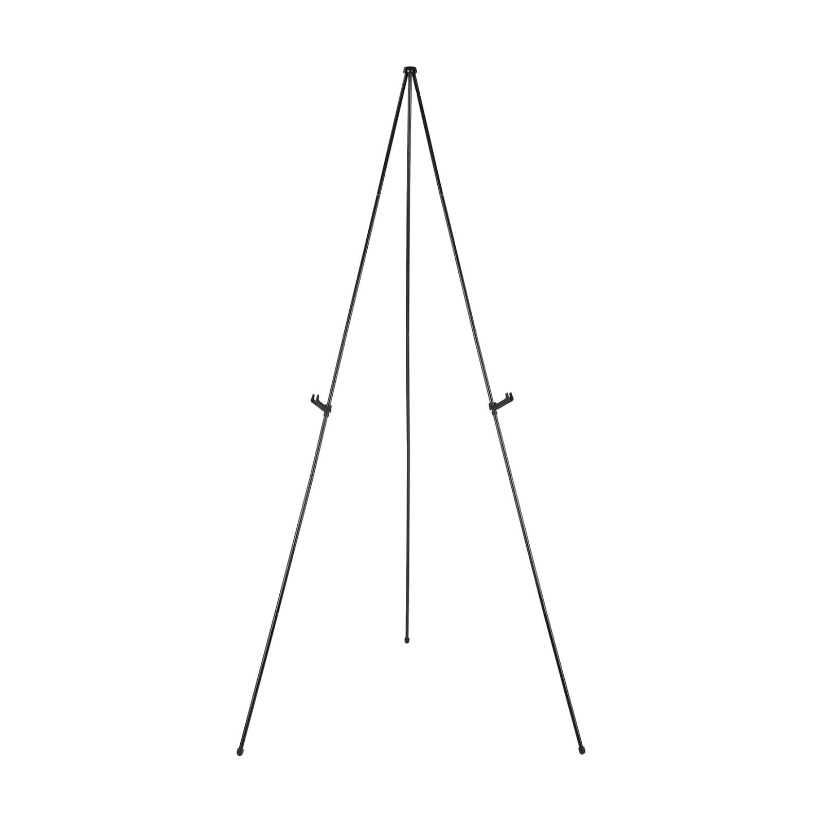 Easel Display Stand / 39.17"D x 43.5"W x 60.83"H / Black
