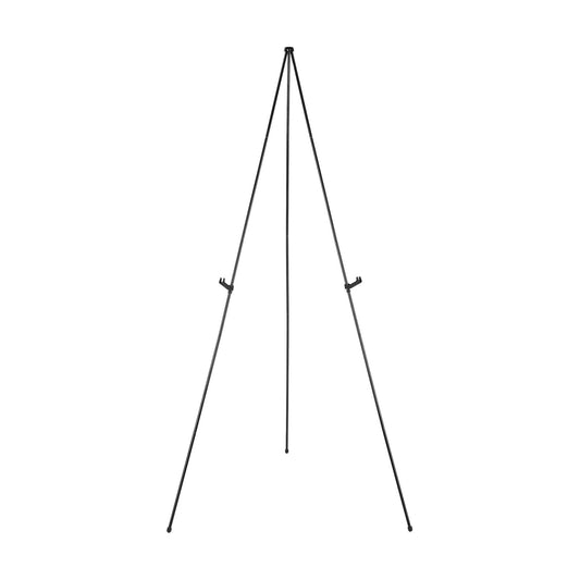 Easel Display Stand / 39.17"D x 43.5"W x 60.83"H / Black
