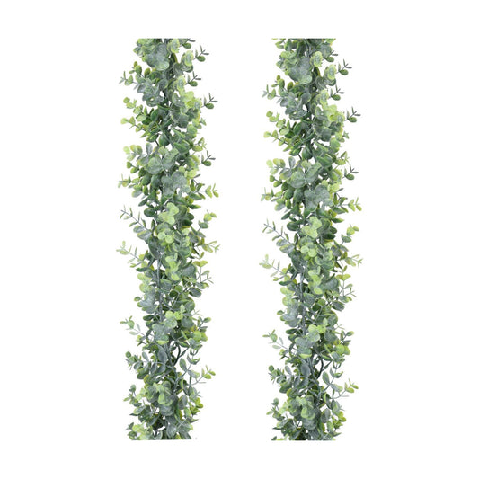 Faux Eucalyptus Garland Plant / Set of 2