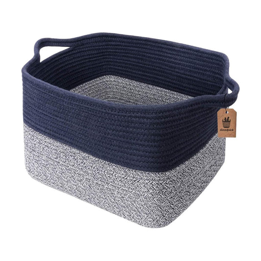 Cube Storage Bins / Blue / 13"L x 10"W x 9"H