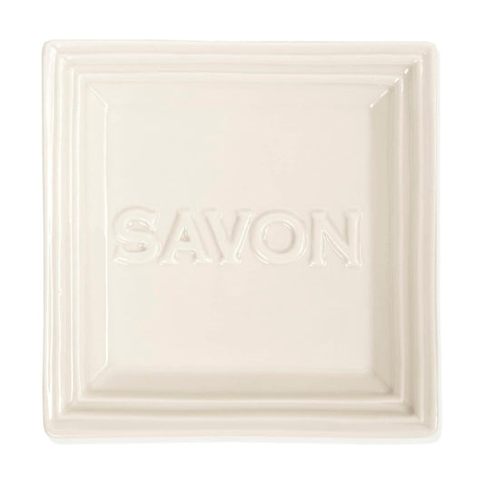 Marseille Olive Oil Ceramic Soap Dish