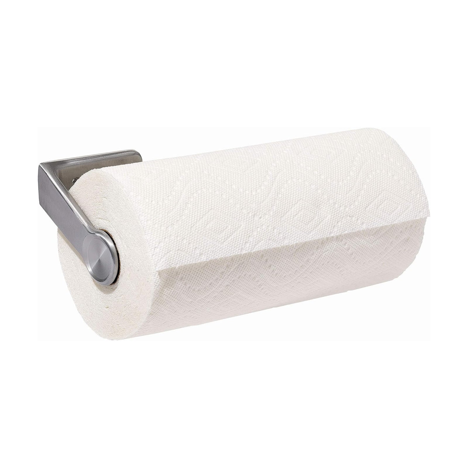 OXO Good Grips Steady Mounted Paper Towel Holder | Under Cabinet Paper Towel Holder, One-Handed Tear, Fits Any Size