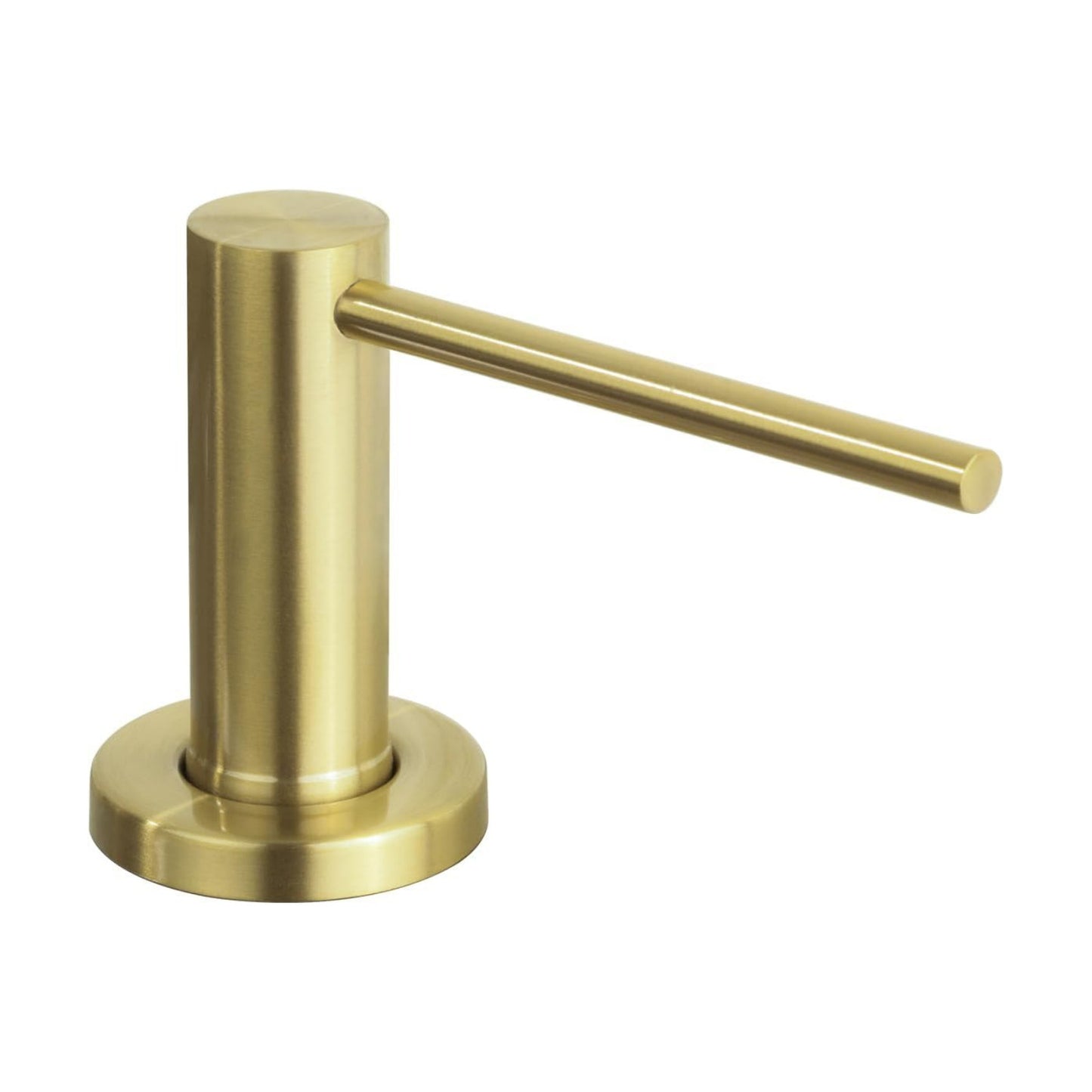 Kitchen Sink Soap Dispenser Champagne Gold Stainless Steel GAPPO Countertop Pump Hand Lotion Built in Bottle