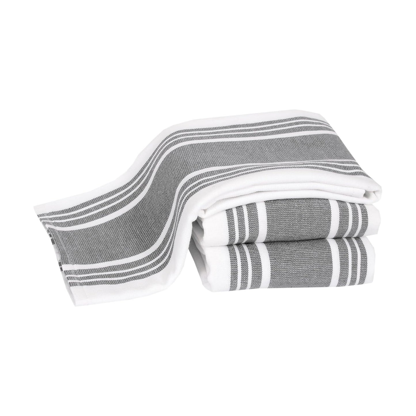 All-Clad Dual-Purpose Kitchen Towels: Highly Absorbent - 100% Cotton, 17"x30" Dish Towels for Cleaning & Drying Dishes