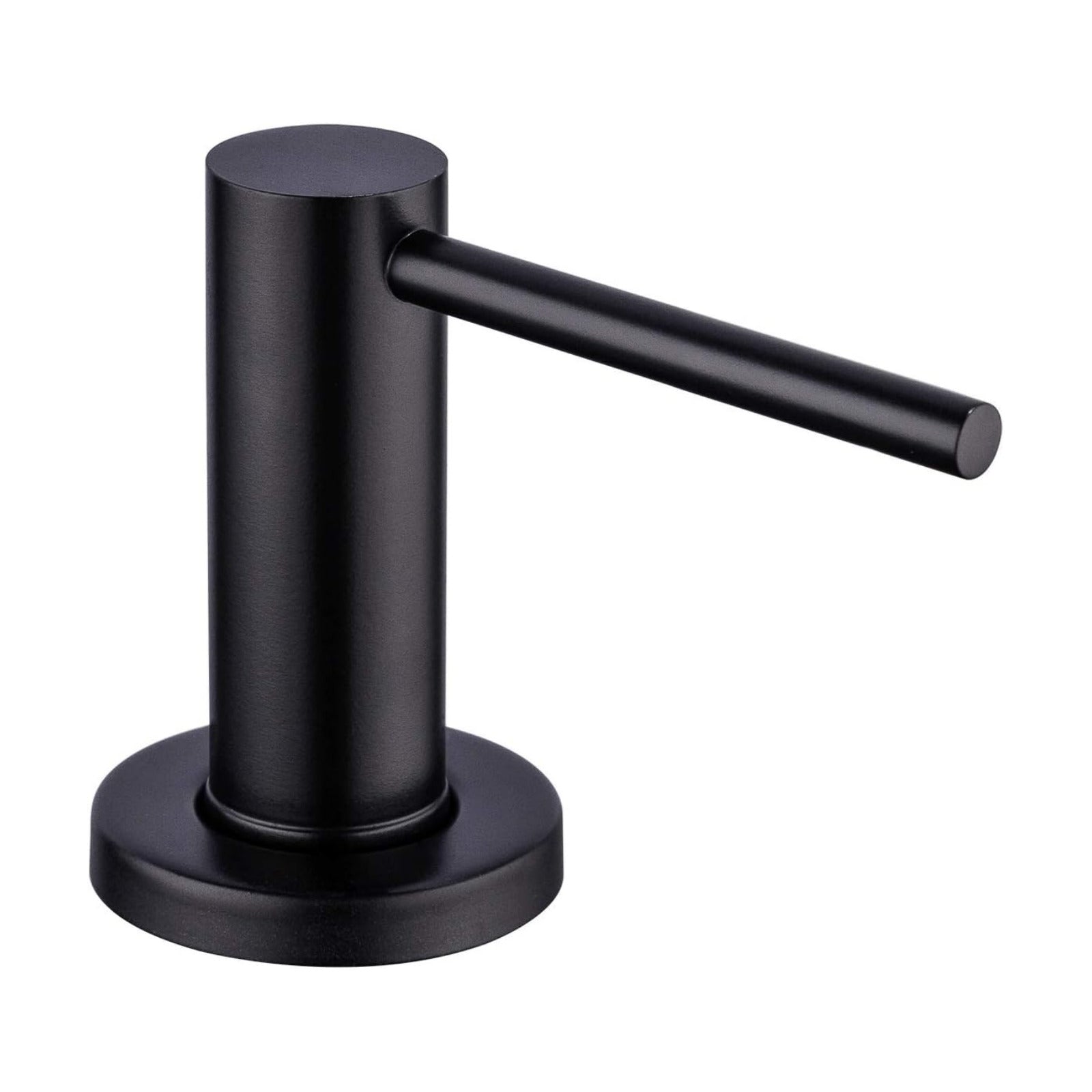 Matte Black Kitchen Sink Soap Dispenser GAPPO Countertop Pump Hand Lotion Built in Bottle Upgrade Stainless Steel Screw