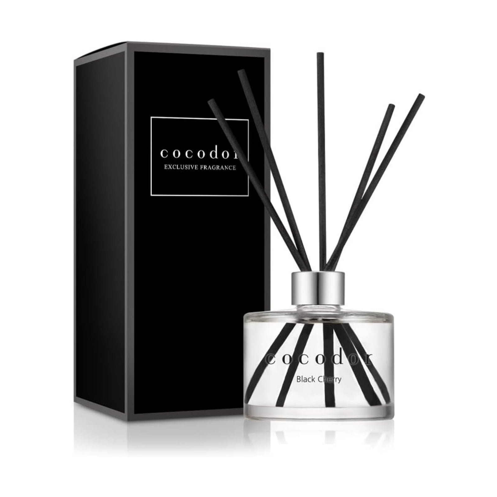 COCODOR Signature Reed Diffuser Set/ / 6.7oz / /Home Fragrance Diffuser / Black Cherry / 6.7ounce/