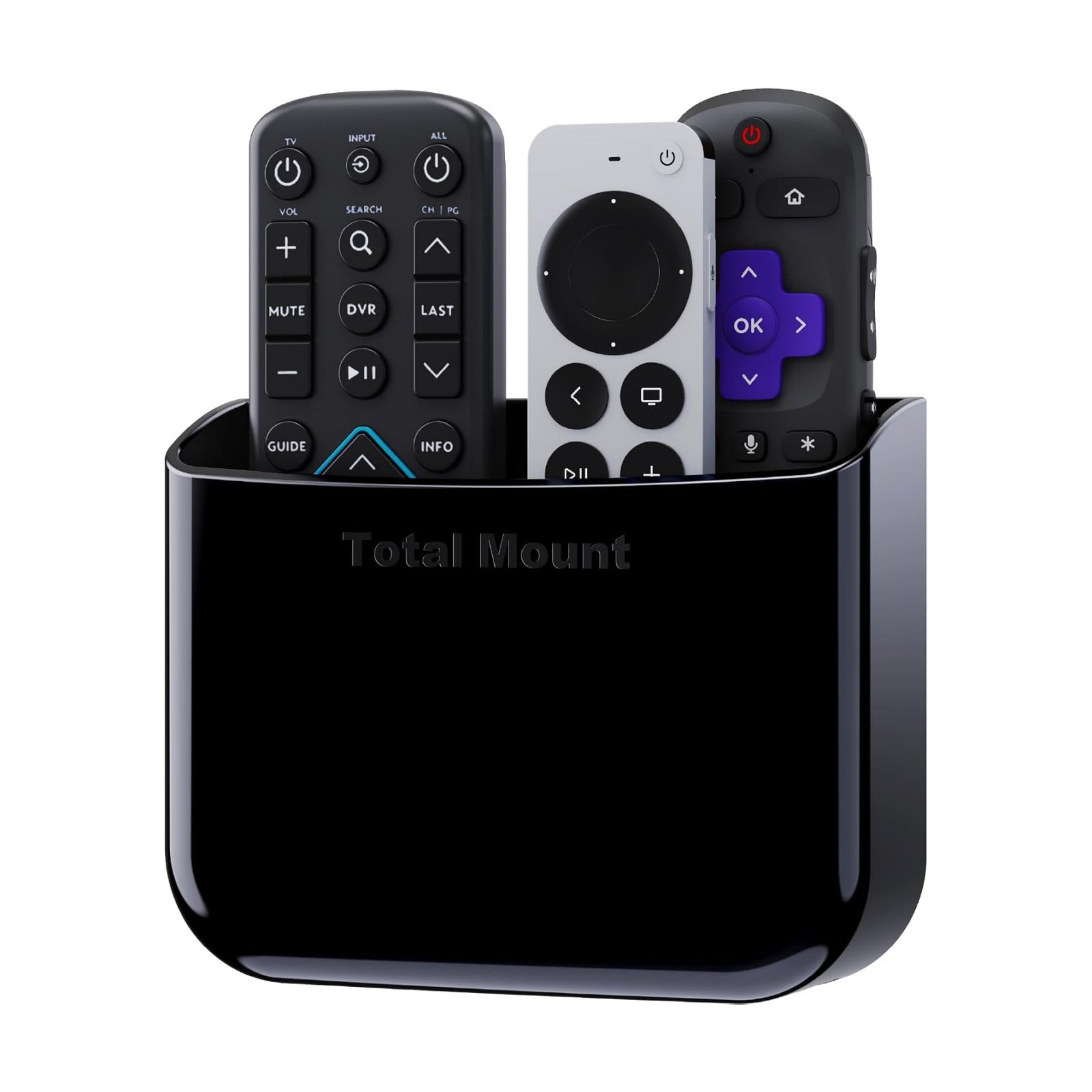 Hole-Free Remote Holder / Black