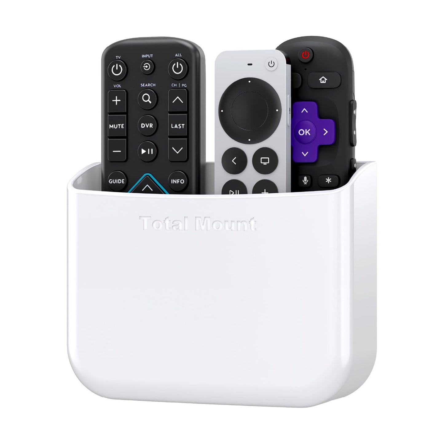 Hole-Free Remote Holder / White