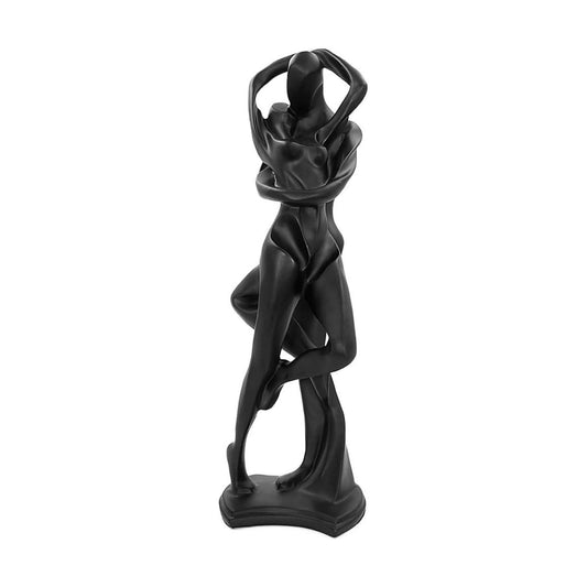 Anniversary Wedding Statue Abstract Ornament Figurine Home & Office / Black, Passionate