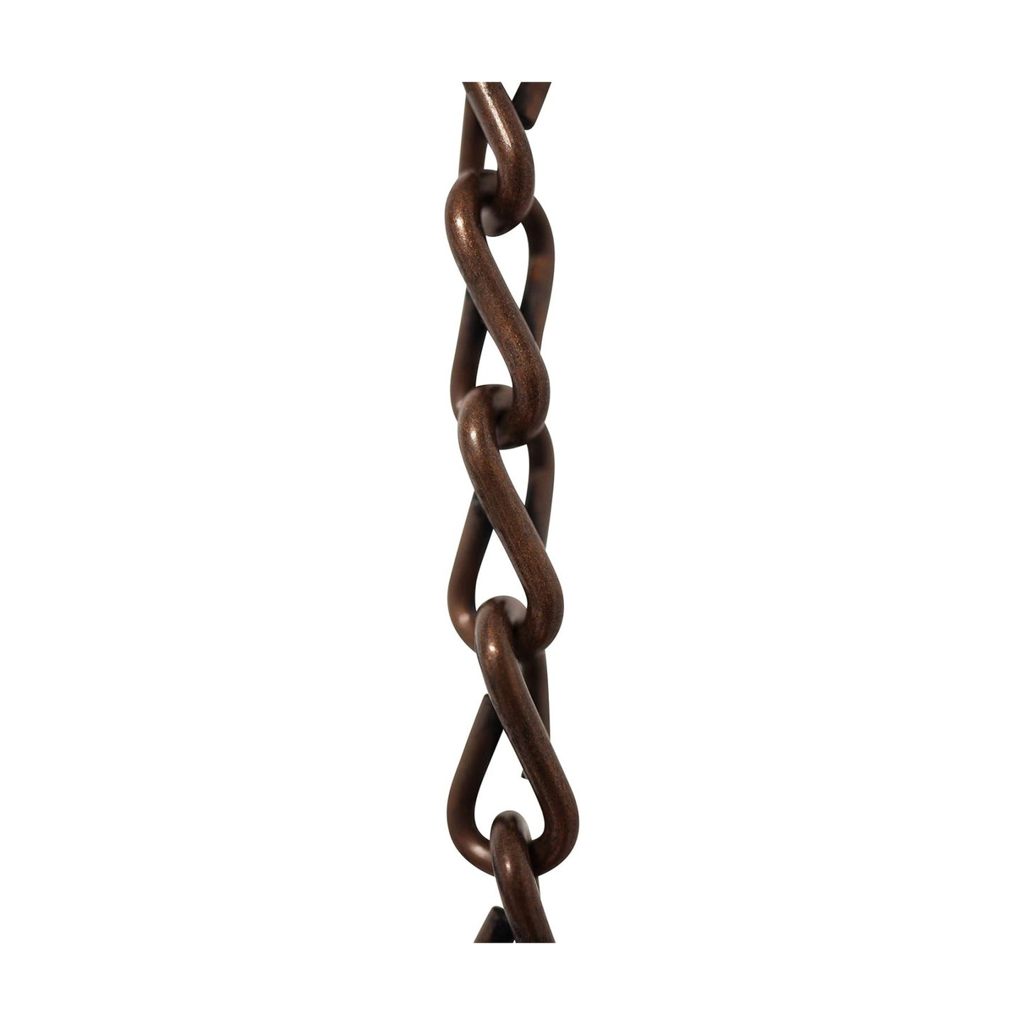 CH-S51-16-AC-3 Steel Basket Chain / U13 / Antique Copper