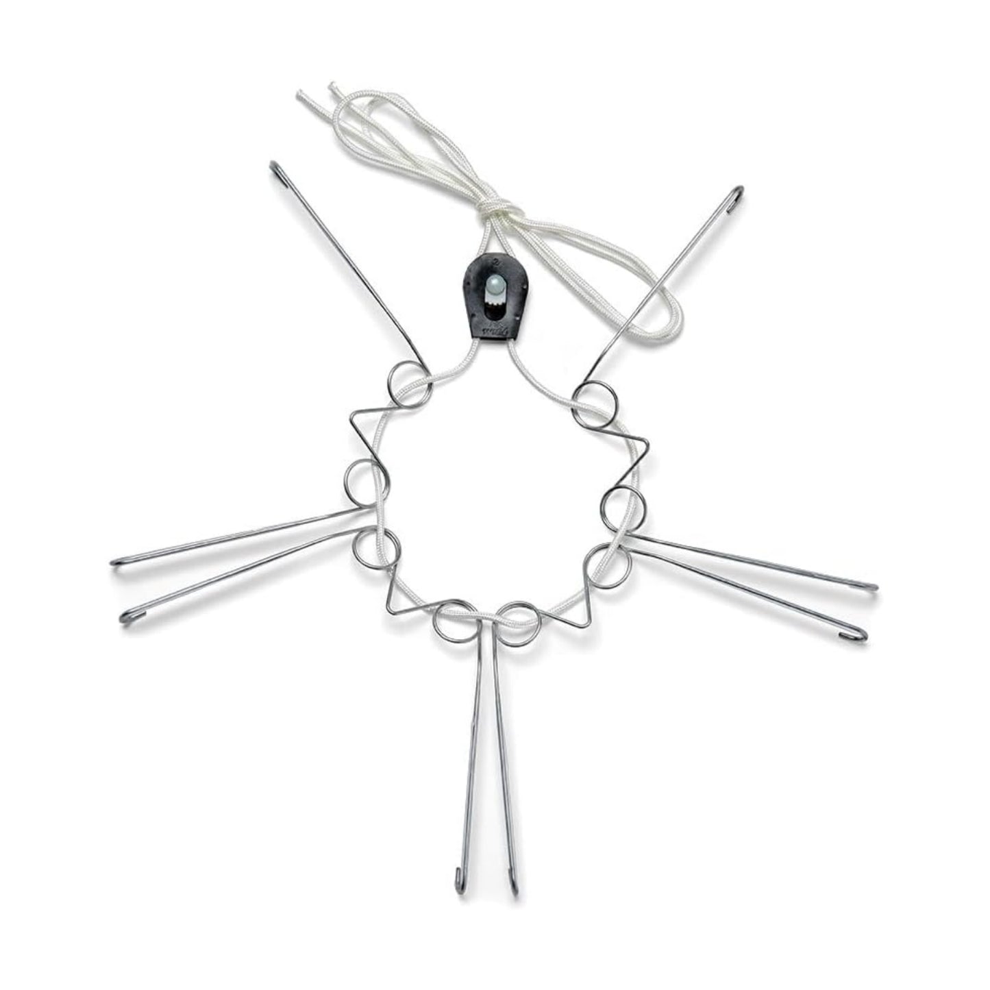 Plate Hangers for the Wall, Heavy Duty Platter Bowl Holder, XL 18-24 in | Adjustable stainless steel wire with silicone