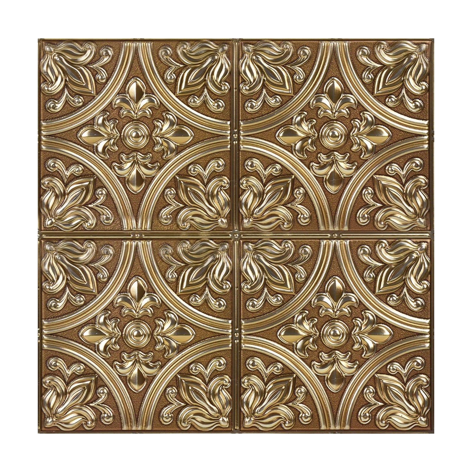 InHome NH2987 Chelsea Peel & Stick Tin Tiles / Bronze