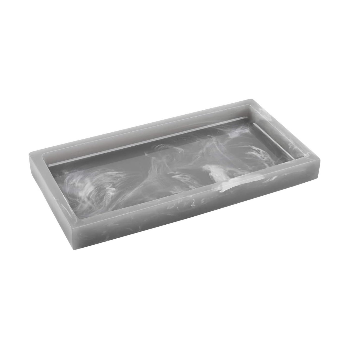 Bathroom Vanity Tray / Ink Gray / Mini / 8 x 4