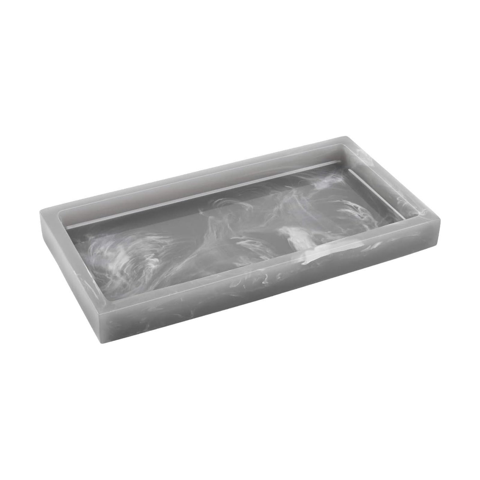 Bathroom Vanity Tray / Ink Gray / Mini / 8 x 4