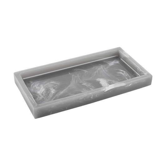 Bathroom Vanity Tray / Ink Gray / Mini / 8 x 4
