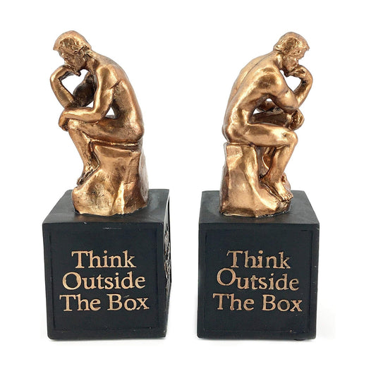 24674 Rodins Thinker Bookends