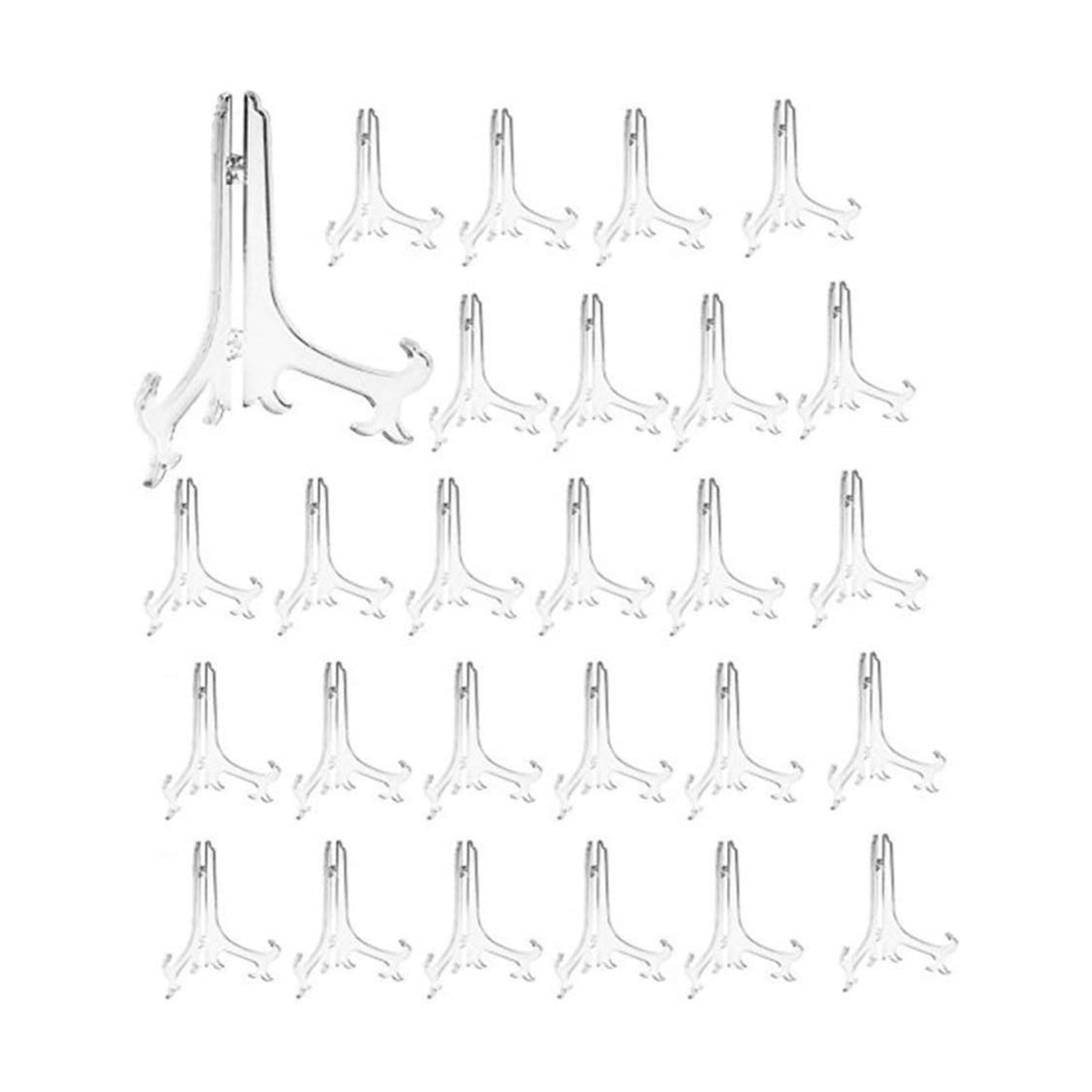 Acrylic Card Display Stands / White / 7inch