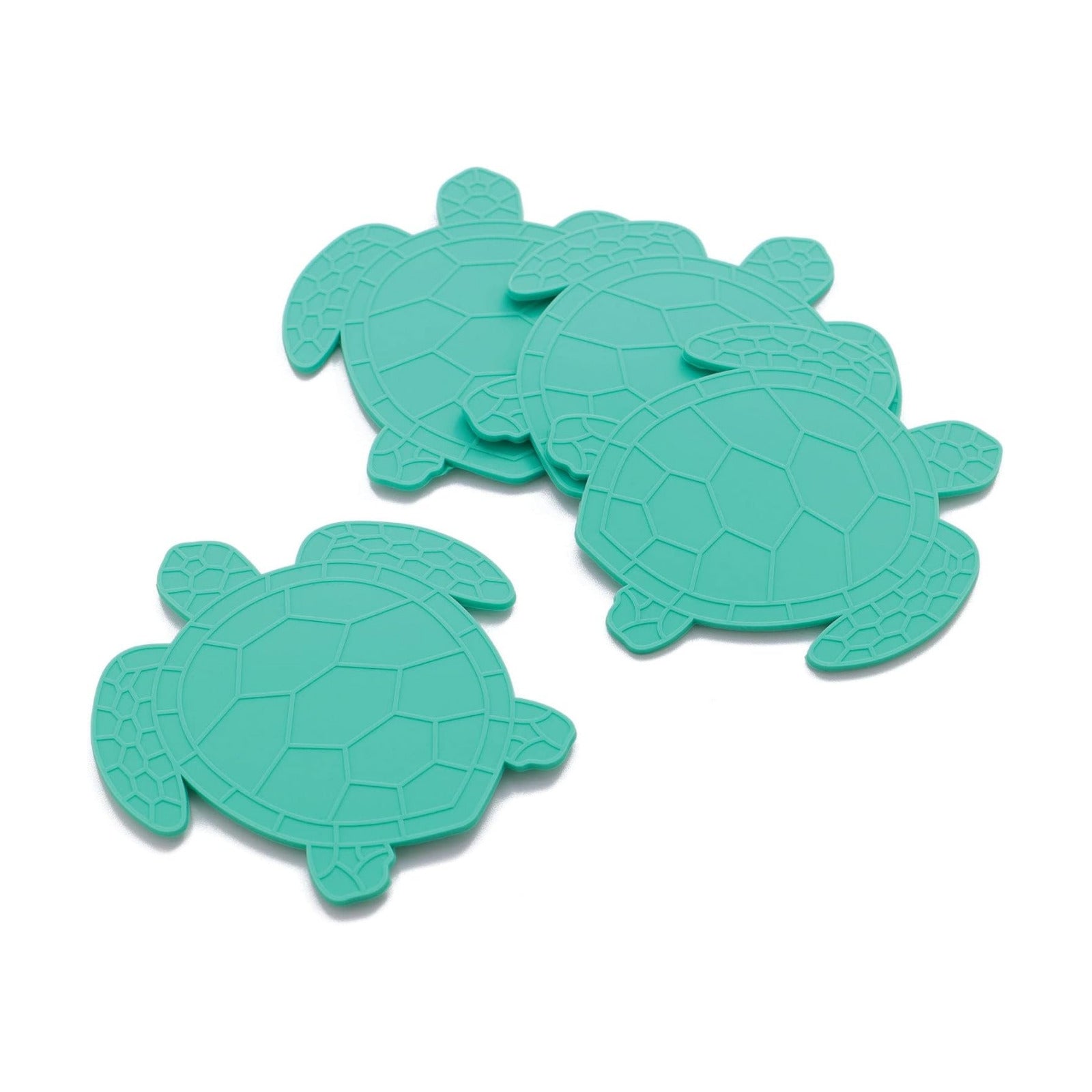 Sea -Shaped Silicone Drink Coasters / Turtle