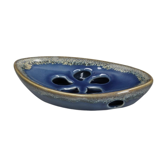 Self Draining Tray for Bar Soap / Blue
