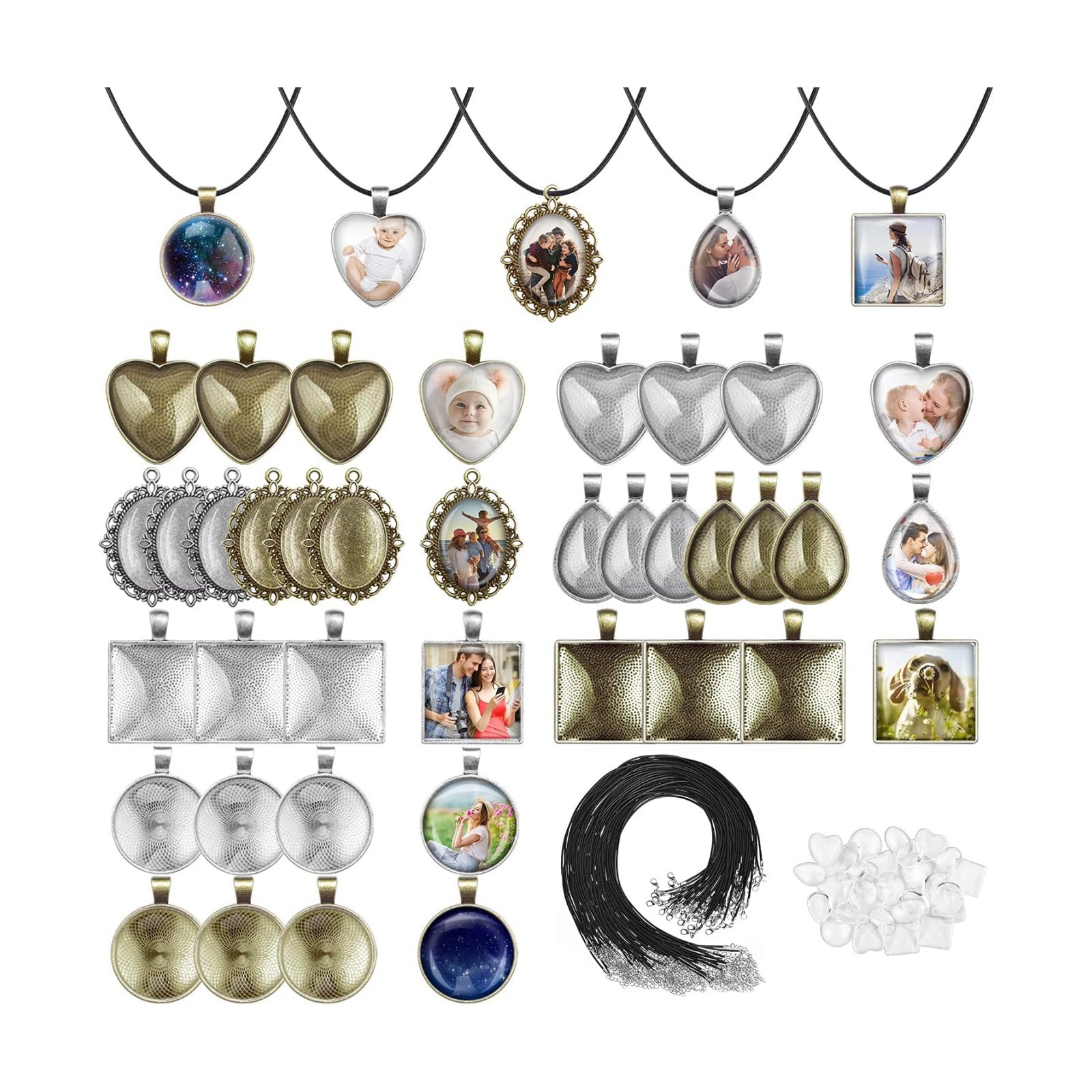Aenezus Pendant Trays Set / Set of 90