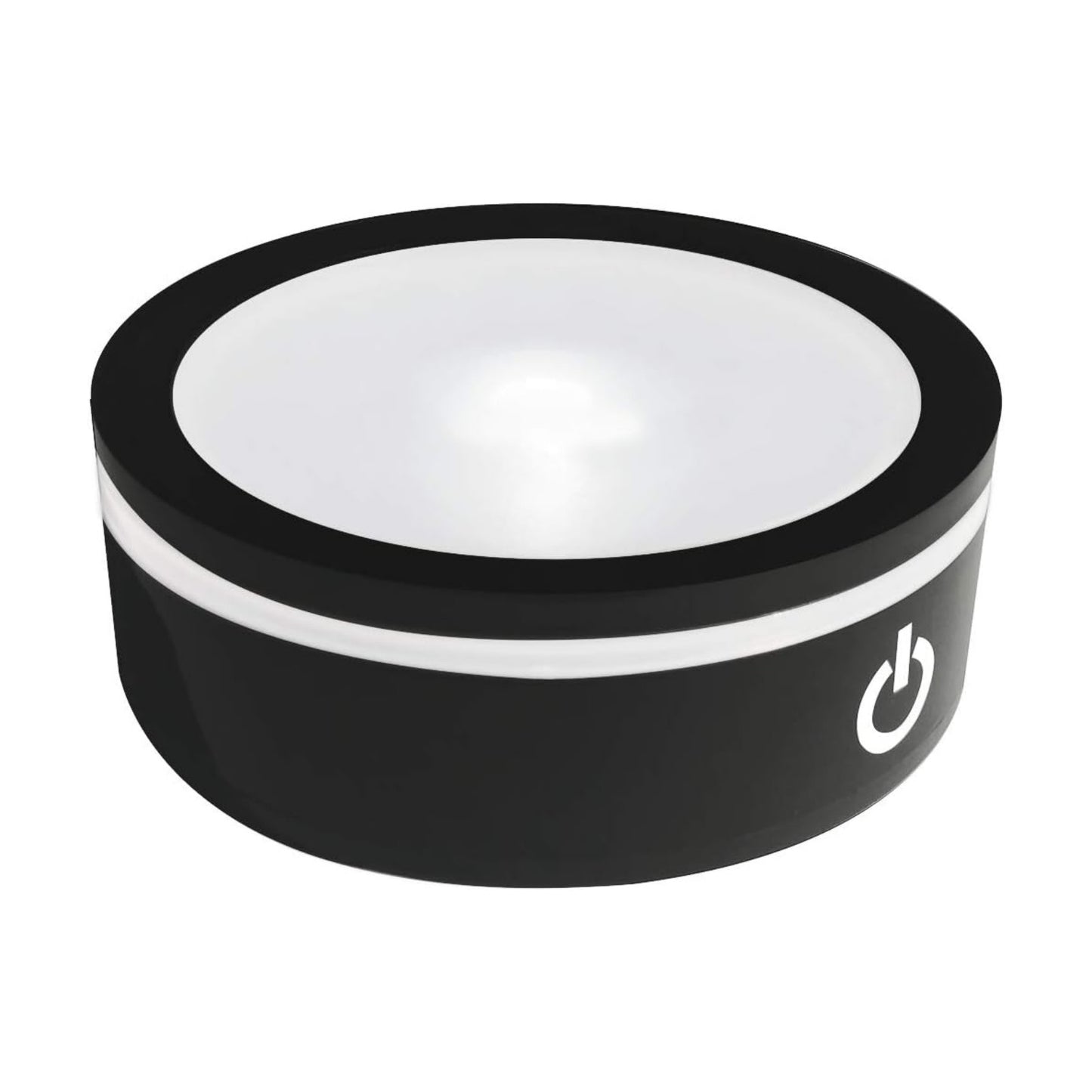 LED Light Base Non-slip Round Display Stand In A Variety of Colors / Silver Flat Base