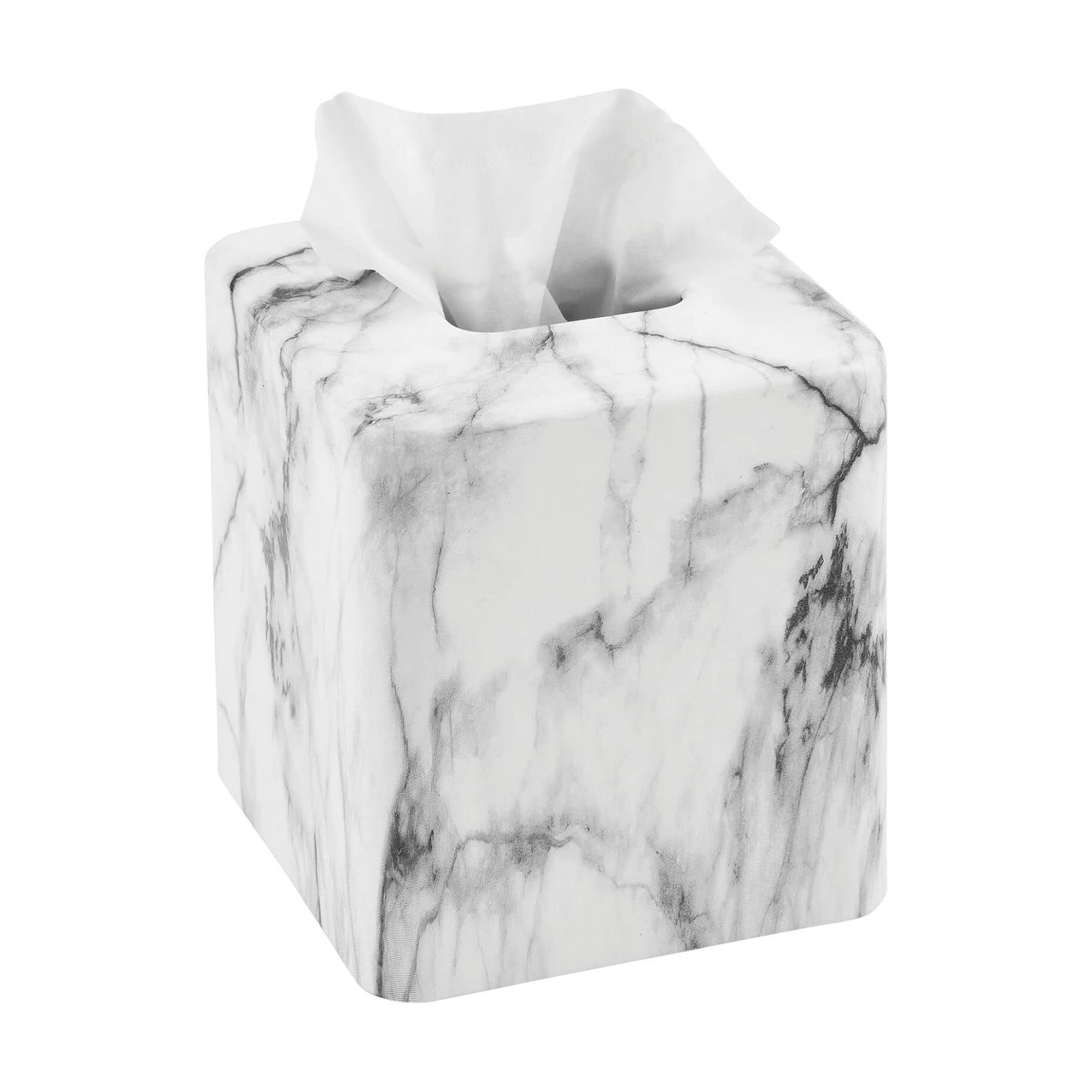 Modern Facial Paper Holder / Marble
