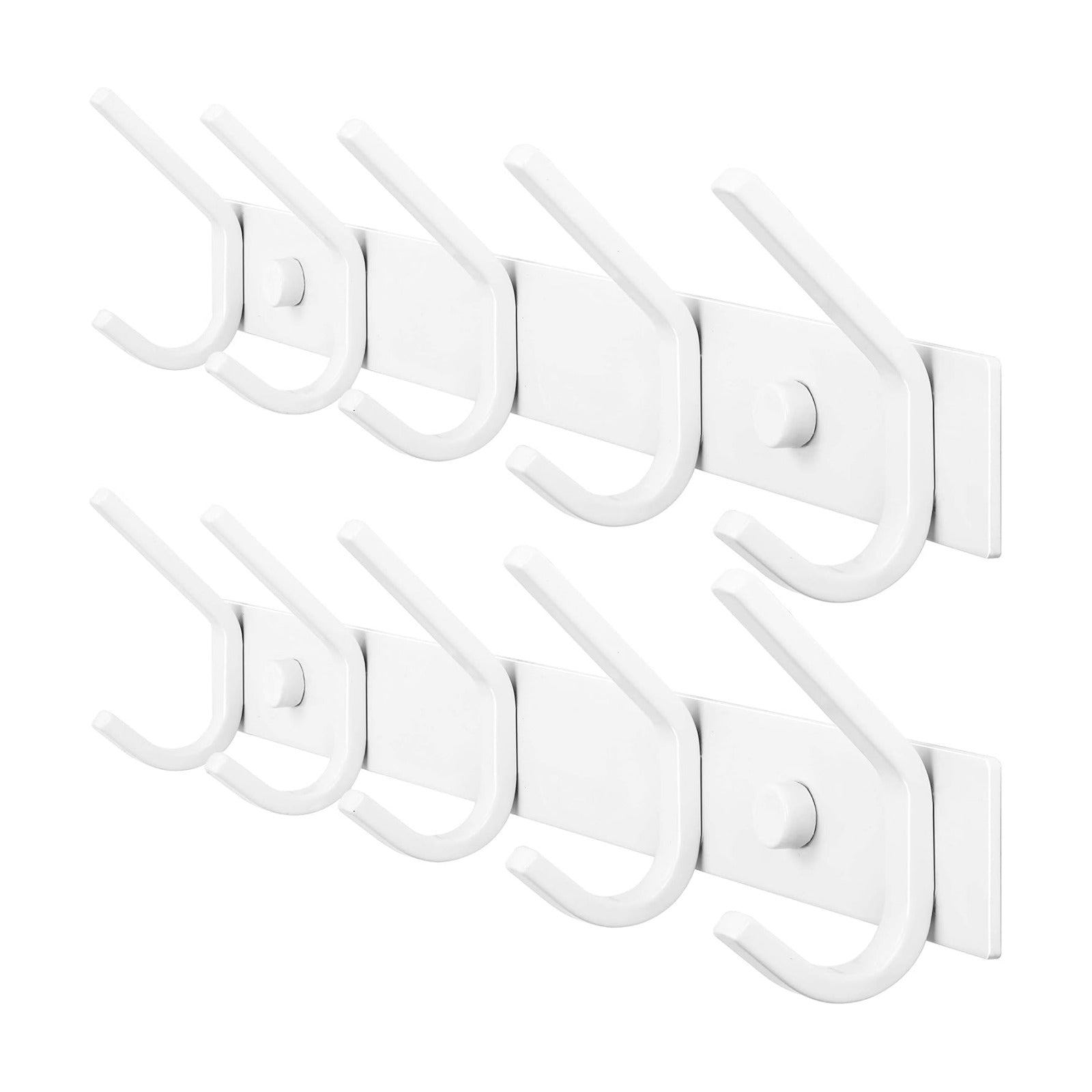 WEBI Coat Rack Wall Mounted,Coat Hooks Wall Mount,Wall Coat Hanger,5 Hooks for Hanging