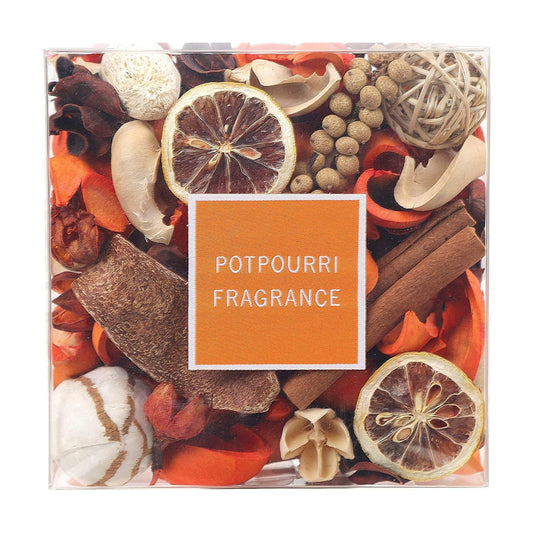 Fall Potpourri Bowl Filler,Orange Scented Farmhouse Dried Flower,14 oz,Gift