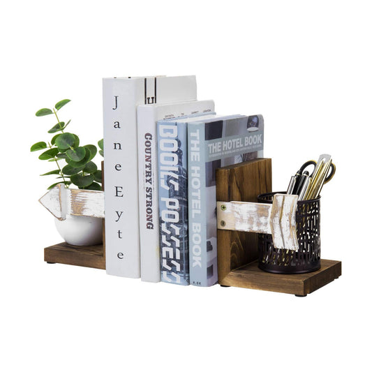 Farmhouse Bookends / Rustic Book Ends Kitchen