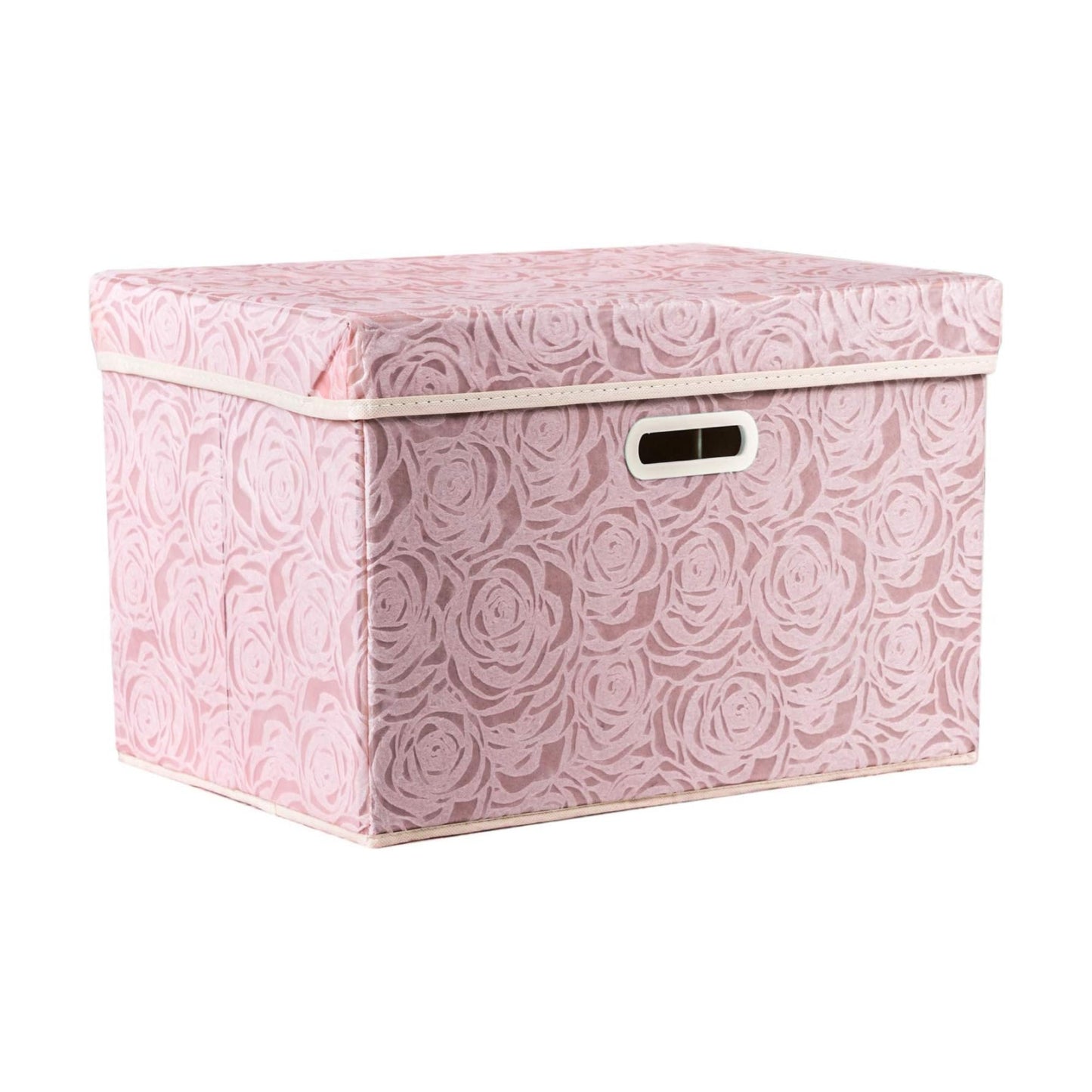 Larger Collapsible Storage Bin / Pink / Large