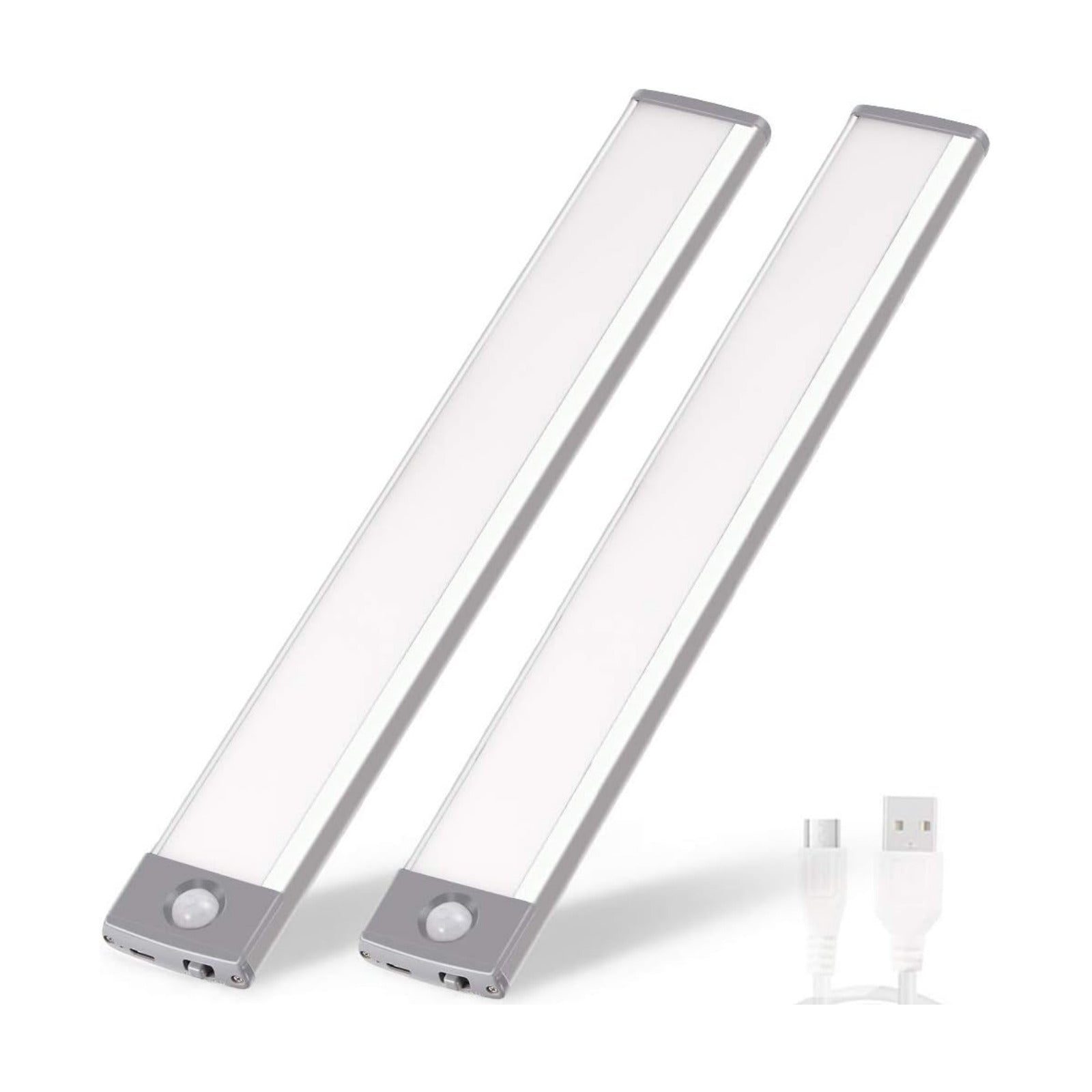 Rechargeable Motion Sensor Led Lights Ultra Thin Softer Under Counter 54-LED Closet Lighting Battery Operated Light