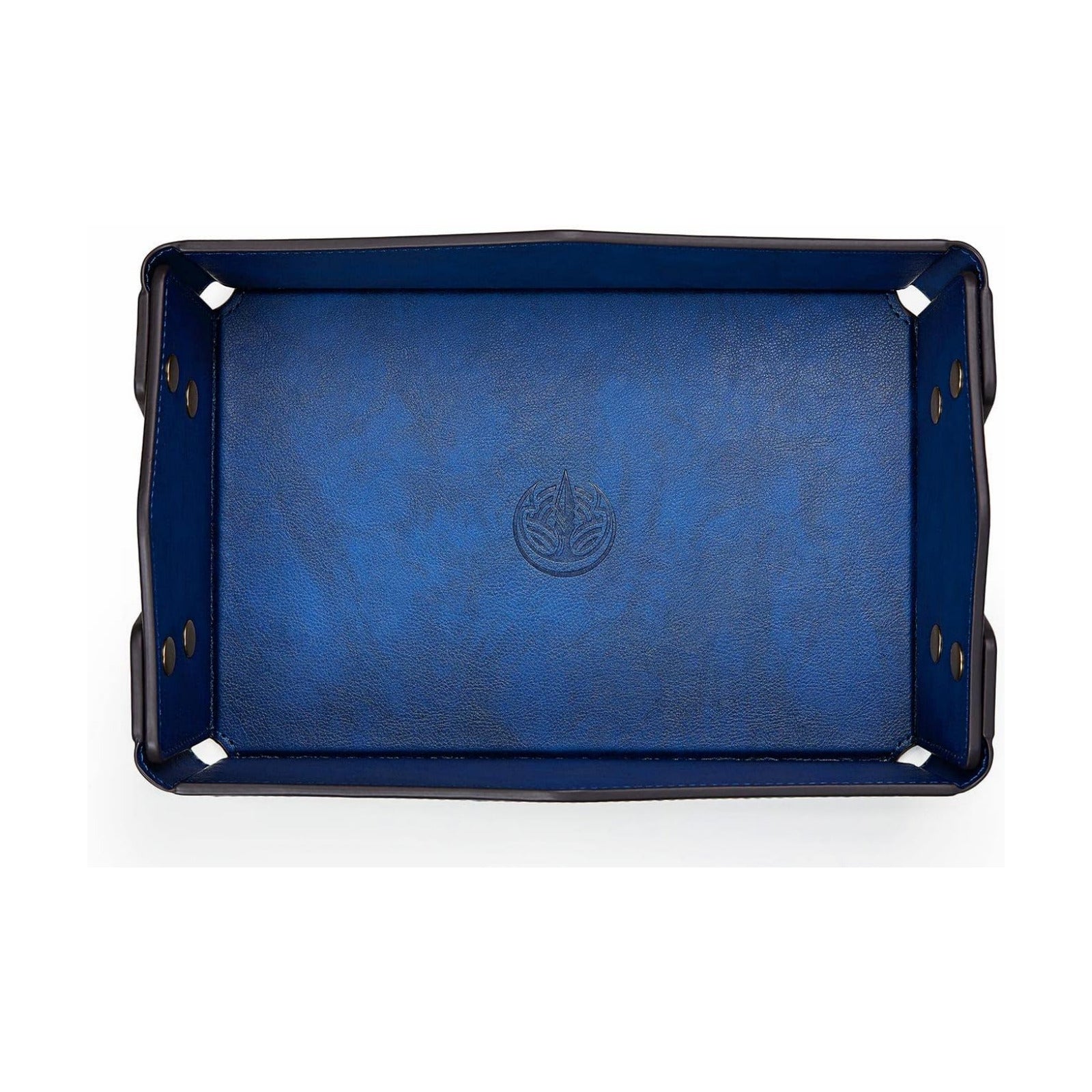 Travel PU Valet Tray / Dark Blue_l / Blue