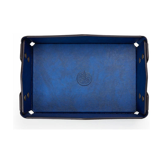 Travel PU Valet Tray / Dark Blue_l / Blue